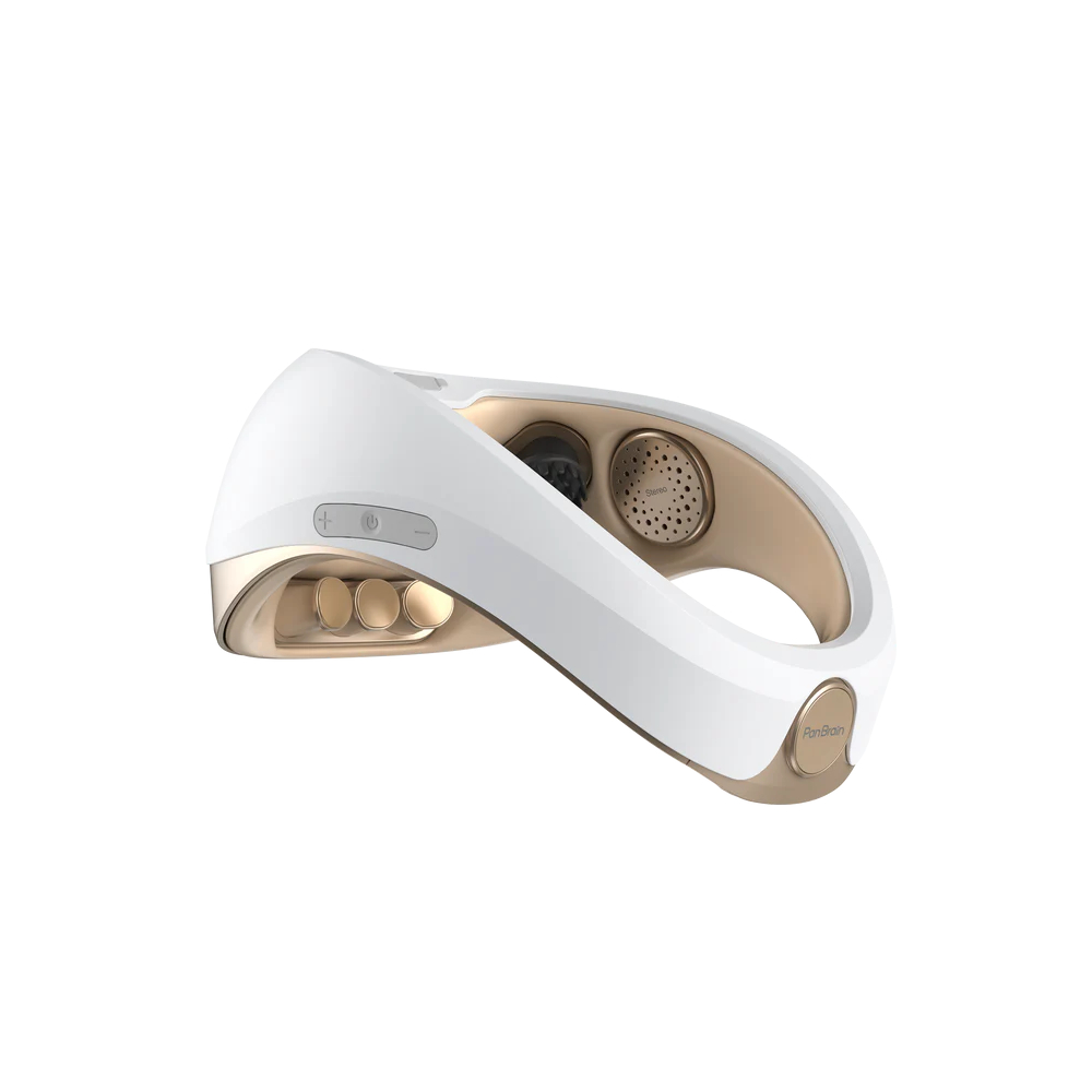 Умный шлем для уменьшения тревожности и улучшения сна. PANBRAIN EC2 Gold Energy